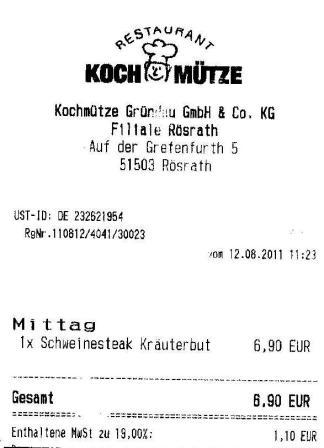 igei Hffner Kochmtze Restaurant